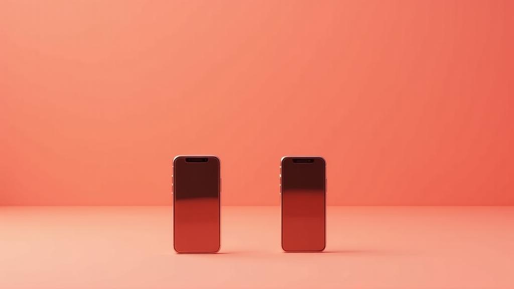 Confronto tra formato video orizzontale e verticale su mobile